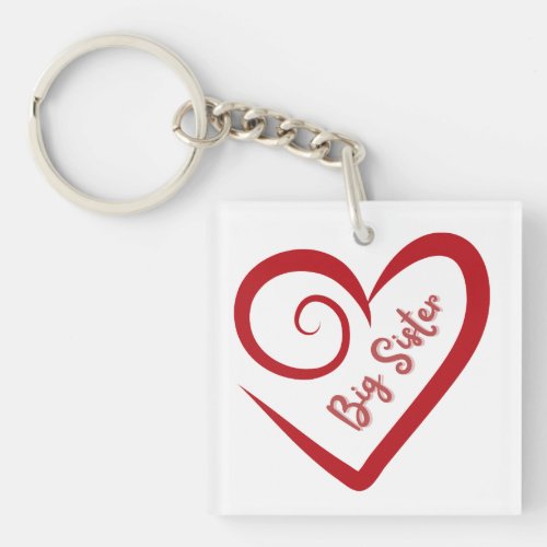 BIG SISTER KEYCHAIN