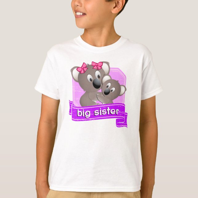 Big Sister Koala T-Shirt (Front)