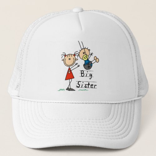 Big Sister Little Brother T_shirts and Gifts Trucker Hat