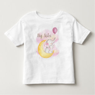 Big Sister Little Sister Shirt Elephant Sisters