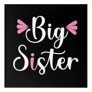 Big Sister, Lovely Acrylic Print
