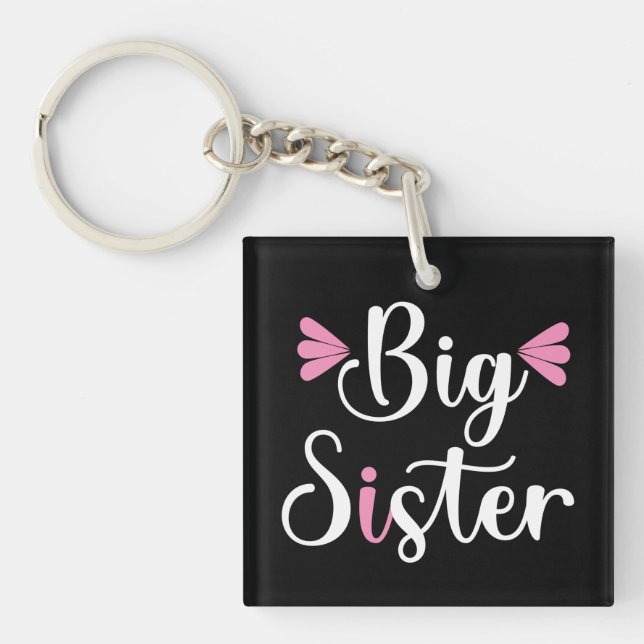 Big Sister, Lovely Keychain (Front)
