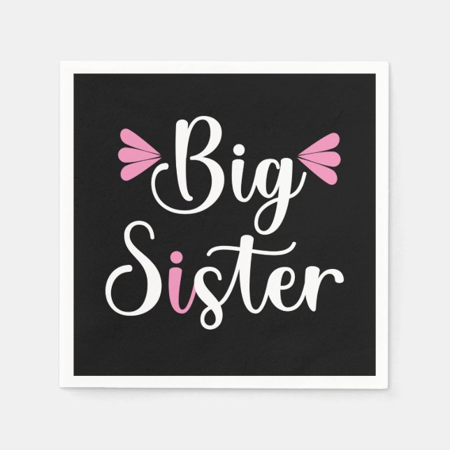 Big Sister, Lovely Napkins (Front)