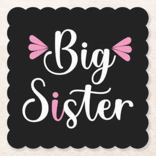 Big Sister, Lovely Paper Coaster