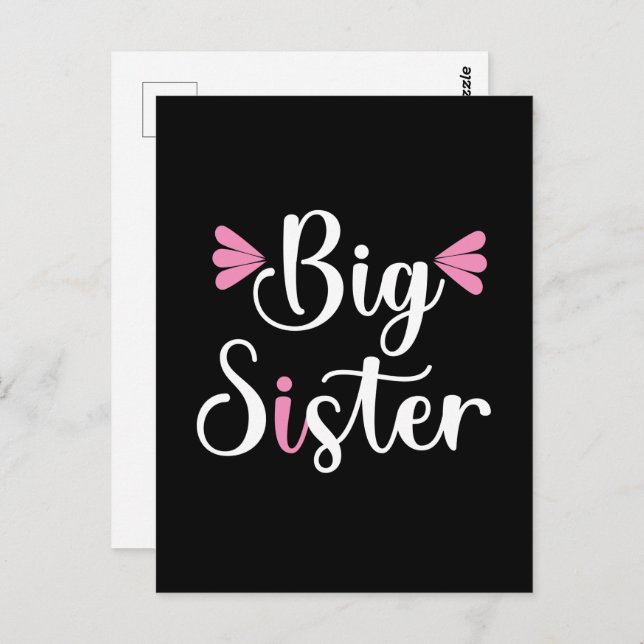 Big Sister, Lovely Postcard (Front/Back)