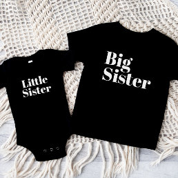 Big Sister | Matching Sibling Family Baby T-Shirt