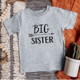 Big Sister | Matching Sibling Family T-Shirt