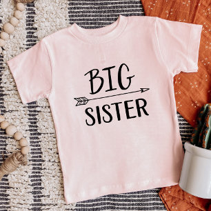 Big Sister Matching Sibling Family Toddler T-shirt