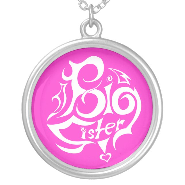 big sister necklace (Front)