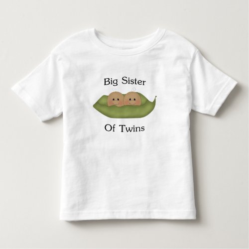 Big Sister Of Twins Toddler T_shirt