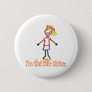 Big Sister Pinback Button