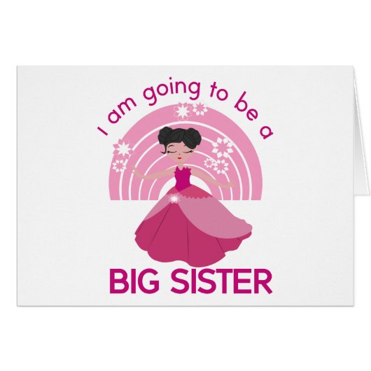 Big Sister Princess Cards (Front Horizontal)