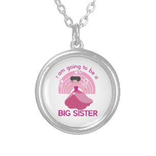 Big Sister Princess Silver Plated Necklace