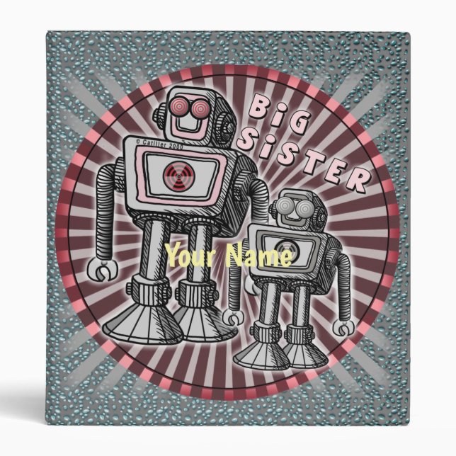Big Sister Robot  binder  (Front)
