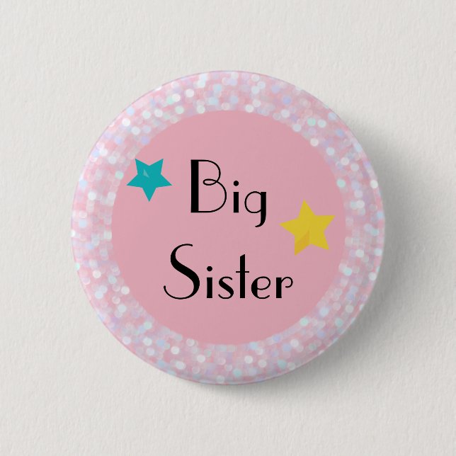 Big Sister Round Button (Front)