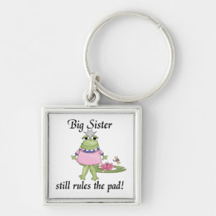 Big Sister Rules the Pad Gifts Keychain