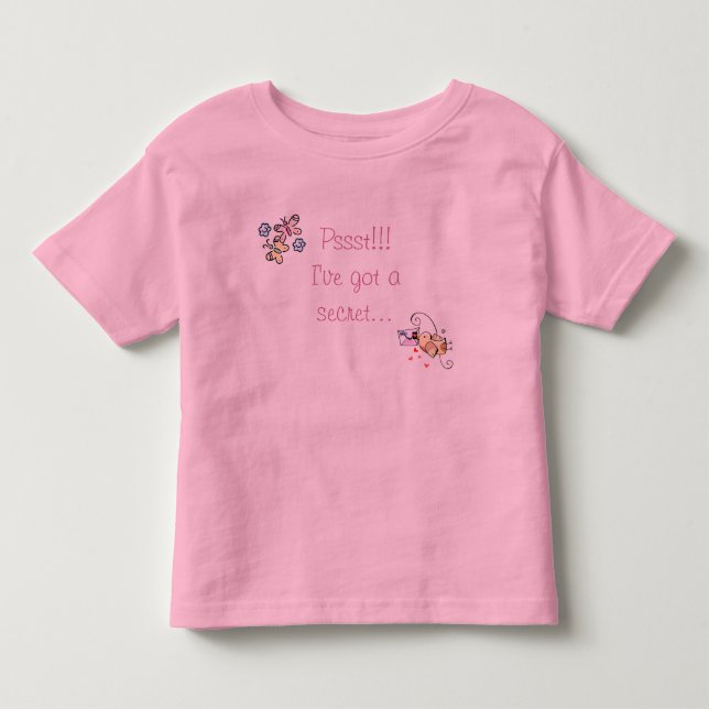 Big Sister Secret Big sister secret Toddler T-shirt (Front)