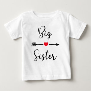 Big Sister ~ Sister Designs Baby T-Shirt