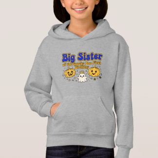 Big Sister Spooky Boo Birthday Shirt