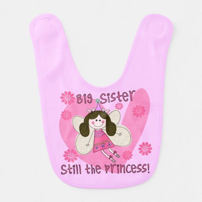 Big Sister Still the Princess Bib (Front)