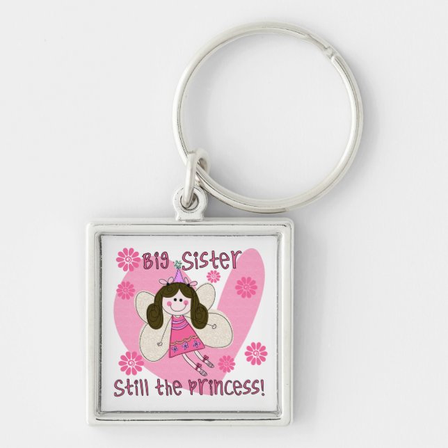 Big Sister Still the Princess Keychain (Front)