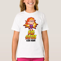 Big Sister Superhero T-Shirt