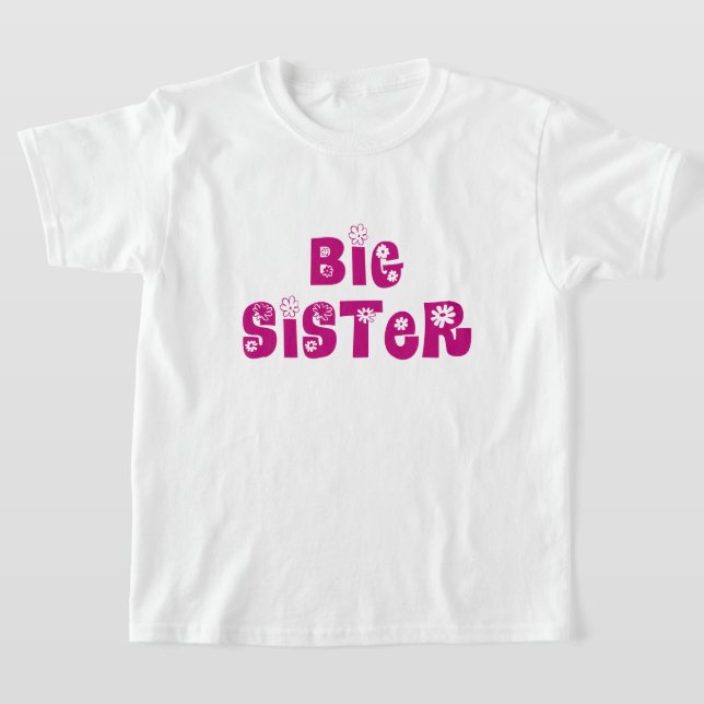 Big Sister Tee (Laydown)
