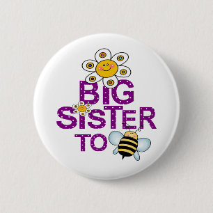 Big Sister To Be! Button