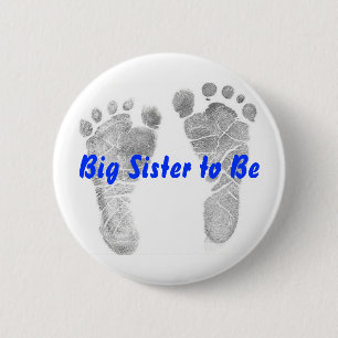 Big Sister to Be Pinback Button