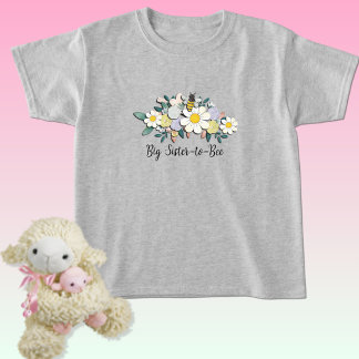 Big Sister-to-Bee Baby Shower T-Shirt