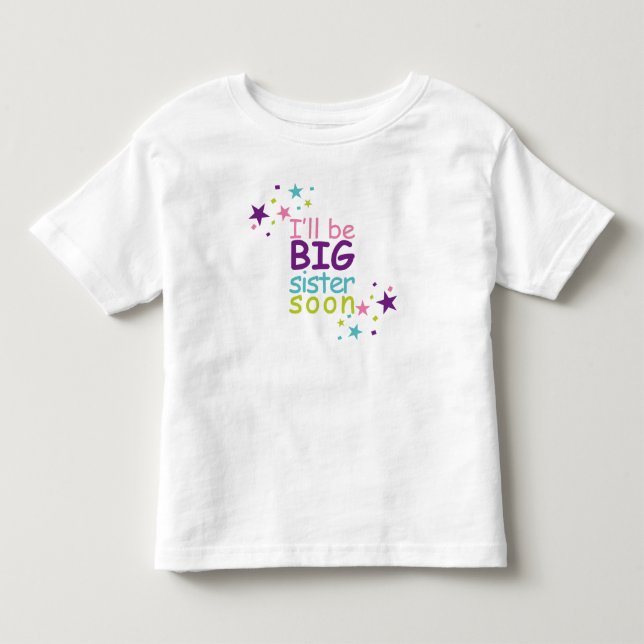 Big sister toddler t-shirt (Front)