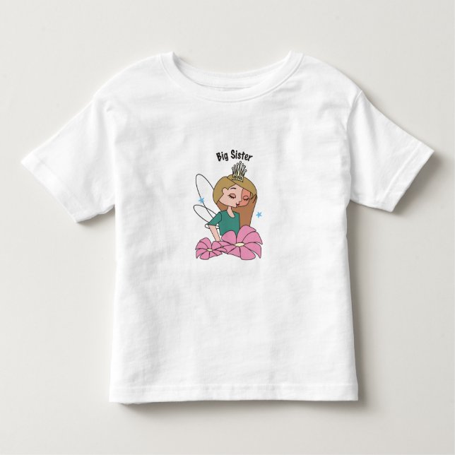 big sister toddler t-shirt (Front)