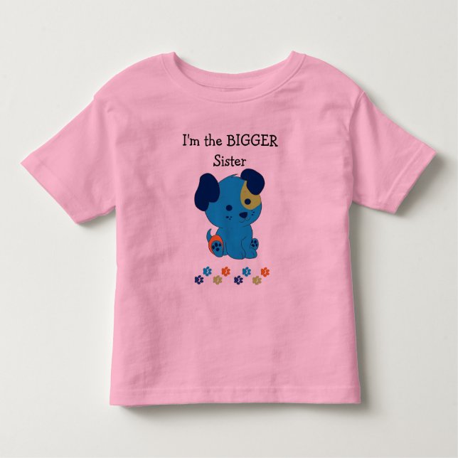 Big Sister Toddler T-shirt (Front)