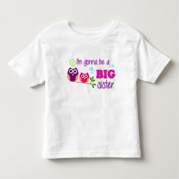 Big Sister Toddler Tee by SunflowerDesigns at Zazzle