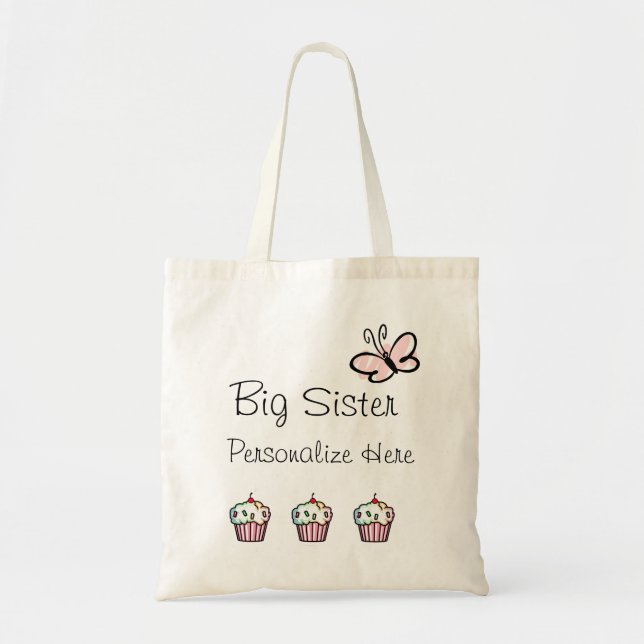 Big Sister Tote Bag (Front)