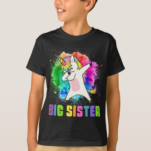Big Sister Unicorn T_Shirt
