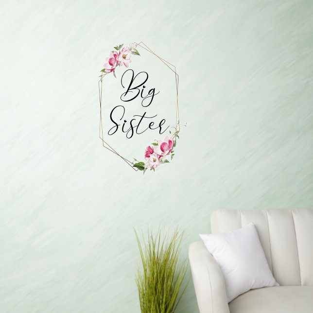 Big Sister Wall Decal (Living Room)