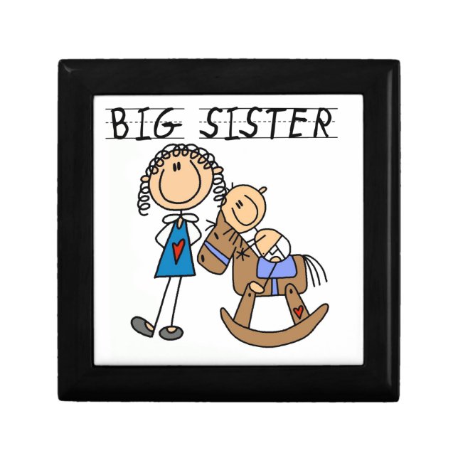 Big Sister With Baby Brother Gifts Gift Box (Front)