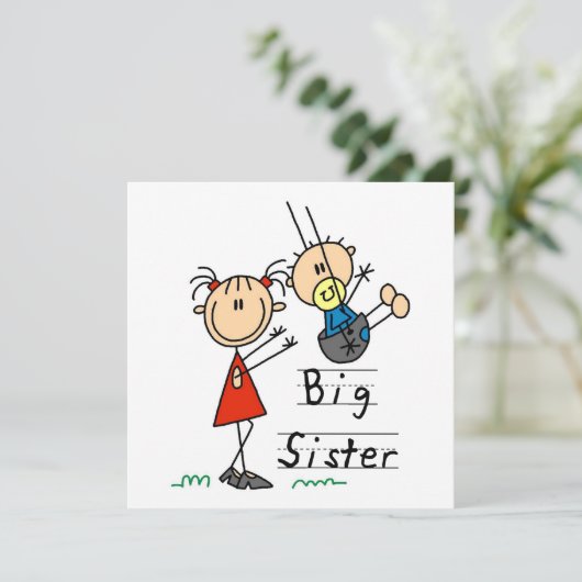 Big Sister with Little Brother Gifts (Standing Front)