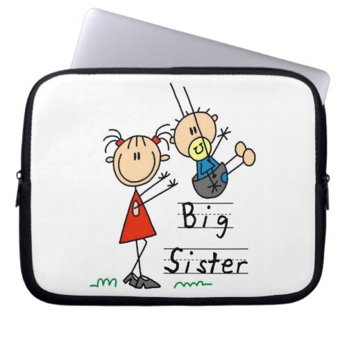 Big Sister with Little Brother Gifts Laptop Sleeve