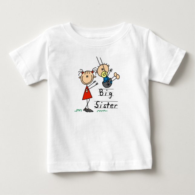 Big Sister with Little Brother Tshirts and Gifts (Front)
