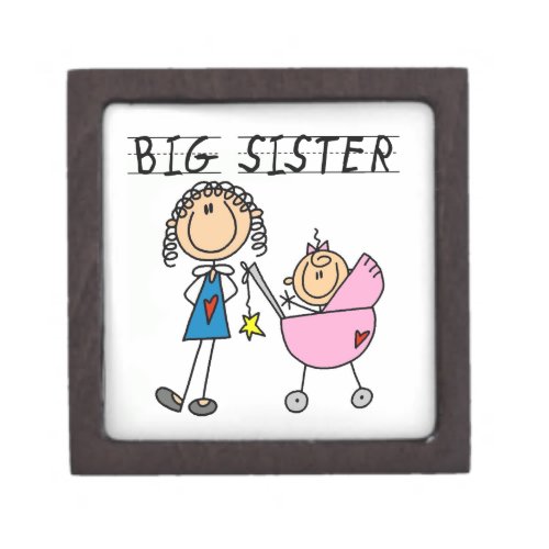 Big Sister With Little Sister Gifts Keepsake Box