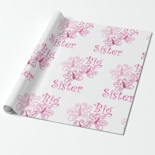 Big Sister Wrapping Paper