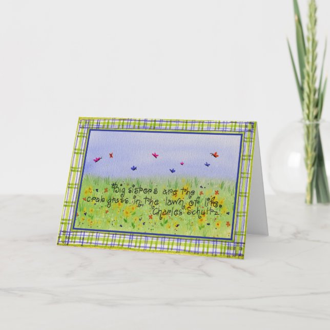 Big Sisters - Greeting Card (Front)