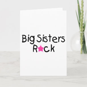 Big Sisters Rock Card
