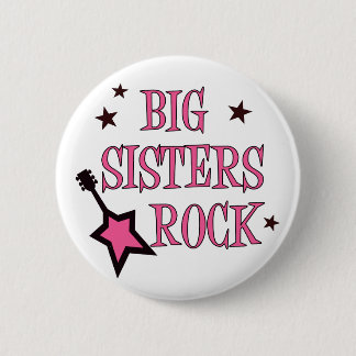 Big Sisters Rock Pinback Button