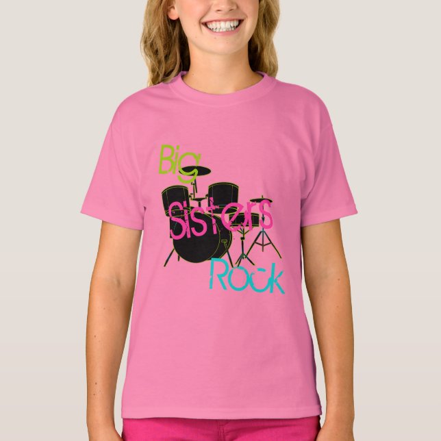 Big Sisters Rock T-Shirt (Front)