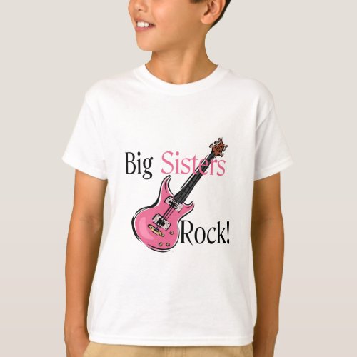 Big Sisters Rock T_Shirt