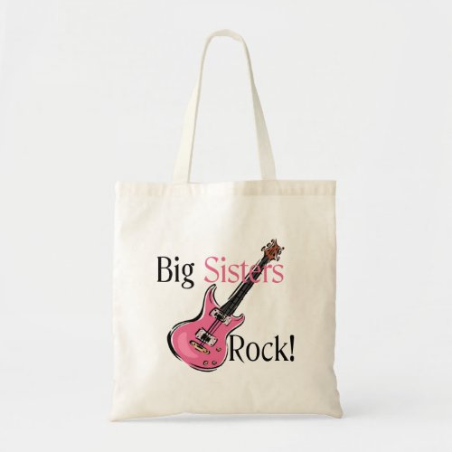 Big Sisters Rock Tote Bag