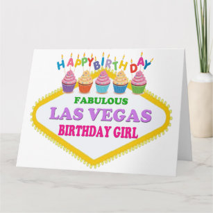 Surprise Birthday Las Vegas Card